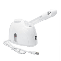 3-en-1 Hot Mist Vapeur Vapeur Faciale 360 ° Rotation Aromathérapie Pulvérisateur Facial Grande Capacité SPA Peau Beauté