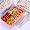 3 grilles four à micro-ondes chauffage boîte à lunch boîte à bento alimentaire fruits conteneur de stockage réfrigérateu