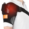 3 Modes Réglable Chauffage Vibration Support Dépaule Orthèse Bras Supérieur Ceinture Enveloppe Soins Du Sport Sangl