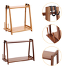 3 niveaux armoire organisateur rack stockage garde-manger étagère de cuisine pots à épices peut titulaire avec 4 crochet