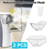 3 pcs / ensemble nébuliseur remplacement masque pour nébuliseur ultrasonique atomiseur enfant adulte respirateur