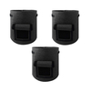 3 Pcs 10 Gallon 37L Pomme de Terre Noire Sac de Plantation Pot Planteur Récipient de Légumes Jardin de Culture