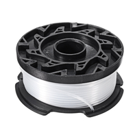 3 Pcs AF100 0, 065 pouce Trimmer Line 30ft Remplacement Trimmer String Trimmer Spool Cap Cover Spring Pour Black and Deck