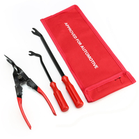 3 Pcs Clip Removal Remover pinces outil de barre de levier