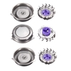 3 pcs en acier inoxydable rasoir rasoir têtes de rechange lames pour HQ8100 HQ8140 HQ8142 HQ8150