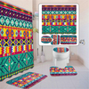 3 PCS Ensemble De Salle De Bains Tapis De Toilette Tapis Antidérapant Tapis Piédestal Tapis Tapis De Sol Décor À La Mais