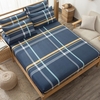 3 PCS Ensemble Moderne Style Maison Lit Coton Draps Housses Taie doreiller Literie Ensembles Couvre