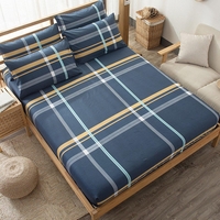 3 PCS Ensemble Moderne Style Maison Lit Coton Draps Housses Taie doreiller Literie Ensembles Couvre