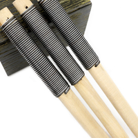 3 pcs fichier de bois râpe en métal grossier Teeeth 200 / 220mm râpe à main pour bois dur polissage menuisier outils de