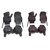 3 PCS Gauche Voiture Pilote Auto Tapis De Sol En Cuir Avant et Arrière Doublure Étanche Pour Mazda CX-5