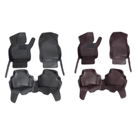 3 PCS Gauche Voiture Pilote Auto Tapis De Sol En Cuir Avant et Arrière Doublure Étanche Pour Mazda CX-5