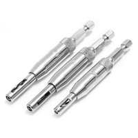 3 pcs HSS auto-centrage charnière foret trous de travail du bois alésoir outil fraise foret