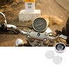 3 pcs Mini thermomètre numérique Celsius Thermomètre numérique à montage sur moto étanche - Noir