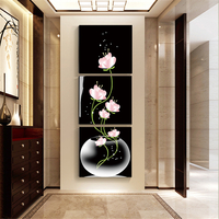 3 Pcs Moderne Abstrait Art Toile Peinture Peintures Imprimer Bureau À Domicile Mur Photo Décor