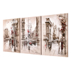 3 Pcs Moderne Ville Toile Impression Peintures Tenture Murale Art Photos Encadrée Sans Cadre