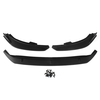 3 PCS noir mat pare-chocs avant lèvre becquet couvercle garniture pour Ford Focus 2019