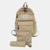 3 PCS sac à dos décontracté sac à bandoulière sac à bandoulière pour hommes femmes