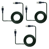 3 Pcs Y112 1M BNC À BNC Mâle À Femelle Q9 Test Câble Oscilloscope Câble Oscilloscope Sonde
