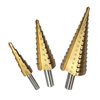 3 pièces 4-12 / 20 / 32mm HSS Titane Enduit Foret Étape Hex Shank Trou Cutter