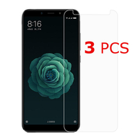 3 pièces Bakeey protecteur décran en verre trempé anti-explosion pour Xiaomi Mi A2 / Xiaomi Mi 6X Non original