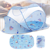 3 pièces bébé moustiquaire bébé berceau auvent Portable cryptage pliable yourte blindage sans fond bébé berceau auvent