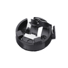 3 pièces CR1220 Batterie support bouton en ligne Batterie boîtier de prises de cellules boîtier en plastique noir