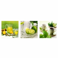 3 pièces fruits toile impression peintures mur décoratif impression Art photos sans cadre tenture murale décorations pou