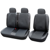 3 pièces housse de siège sièges séparés pour Ford Transit Custom Van SUV universel