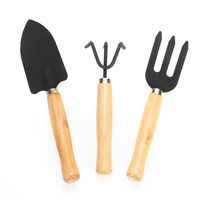 3 pièces jardinage outils à main ensemble plante râteau truelle pelle ameublissement sol outils de plantation