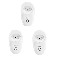 3 pièces SONOFF S26 10A AC90V-250V prise WIFI intelligente CH prise sans fil prises de courant interrupteur domestique i