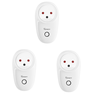 3 pièces SONOFF S26 10A AC90V-250V prise WIFI intelligente IL prise sans fil prises de courant interrupteur domestique i