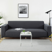 3 places housse de canapé élastique chaise universelle siège protecteur housse de canapé housse extensible meubles de bu
