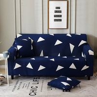 3 places housse de canapé élastique chaise universelle siège protecteur housse de canapé housse extensible meubles de bu