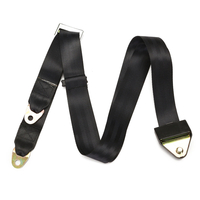3 points noir ceinture de sécurité pour le karting de course go kart pièces chariot auto voiture