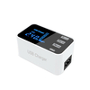 3 Port USB Chargeur USB Type C LCD Chargeur daffichage Station de charge 100-240V