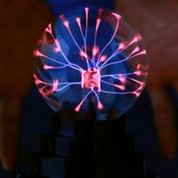 3 Pouce Papillon Plasma Ball Lampe De Table Lumière Cool Magique Fun Science Électricité Bureau Décor