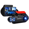 3 pouces 1080P Détections de mouvement DVR de voiture Détecteur denregistrement de boucle de caméra de tableau de b