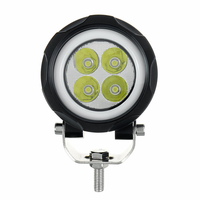 3 pouces 10V-30V 40W LED Phares circulaires Ange Anneau Travail Antibrouillard Imperméable 6000K-7000K Pour Véhicule Hor