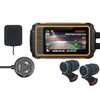 3 pouces WiFi 1080P + 1080P FHD Moto DVR Étanche Double Caméra Dash Dash Avant Vue Arrière GPS Enregistreur Vidéo de Con