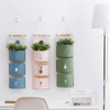 3 sacs suspendus sac de rangement organisateur conteneur voiture salle de bains porte penderie mur décorations pour la m