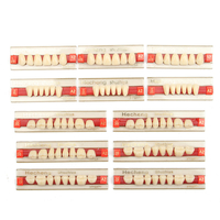 3 set 84 * 1 a2 prothèse de la dent dentaire résine acrylique dents supérieure + ombre inférieure