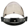 3-Snap Button Bubble Visière Flip Up Vent Visage Bouclier Lentille pour Casque de Moto 3 Couleurs