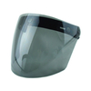 3 Snap Flip Up Visor Lentille De Bouclier De Vent Pour Casque De Moto Open Face