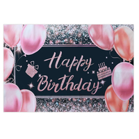 3 tailles joyeux anniversaire toile de fond bannière photographie fond Studio accessoire décoration fête affiche