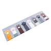 3 tailles tapis de dessin animé de flanelle salle à manger maison tapis tapis de sol anti-dérapant