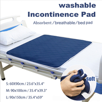 3 tailles Underpad Lavable Absorbant Bed Pad Incontinence Protège-matelas réutilisable Underpad Lavable pour lincon