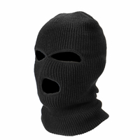 3 trous cyclisme masque facial casque ski cou soleil UV protéger extérieur noir