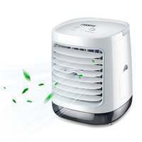 3 vitesses LED Mini climatiseur humidificateur ventilateur refroidisseur dair de refroidissement portable