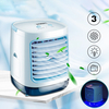 3 vitesses LED Mini climatiseur ventilateur Rechargeable refroidissement brumisateur ventilateur de bureau bureau à domi