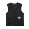 3 vitesses réglable gilet chauffant électrique manteau veste gilet chauffant vêtements hiver plus chaud 5 zone de chauff